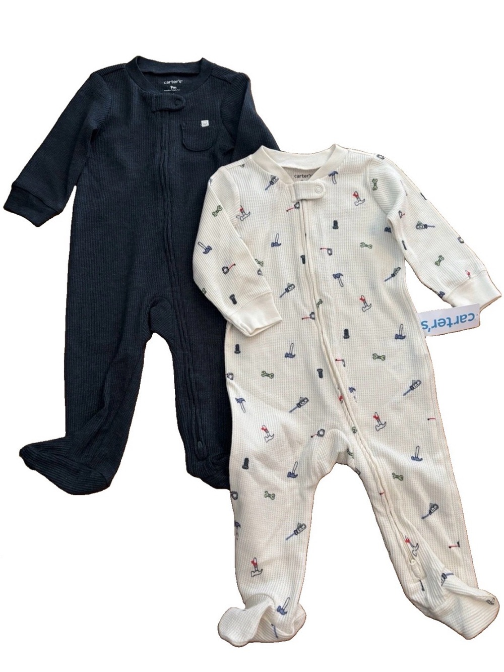 Carter's Baby Boys Two-Pack Footed Sleepers - 9 Months